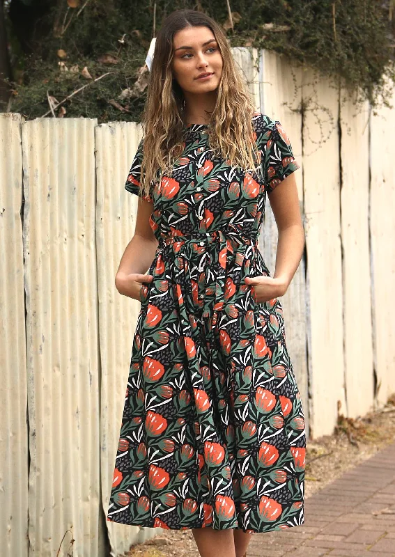 affordable maxi dresses for women -Vivien Dress Botany