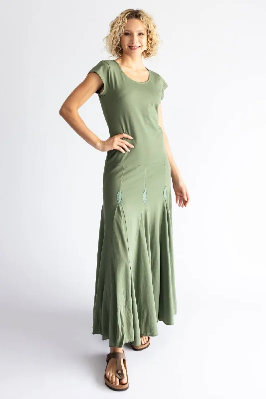 affordable maxi dresses for teens -Wild Rose Dress - Ocean